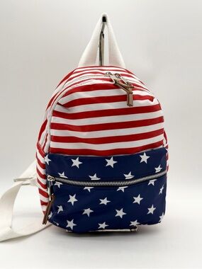 Mad Love Patriotic Americana American Flag Mini Backpack 4th of July